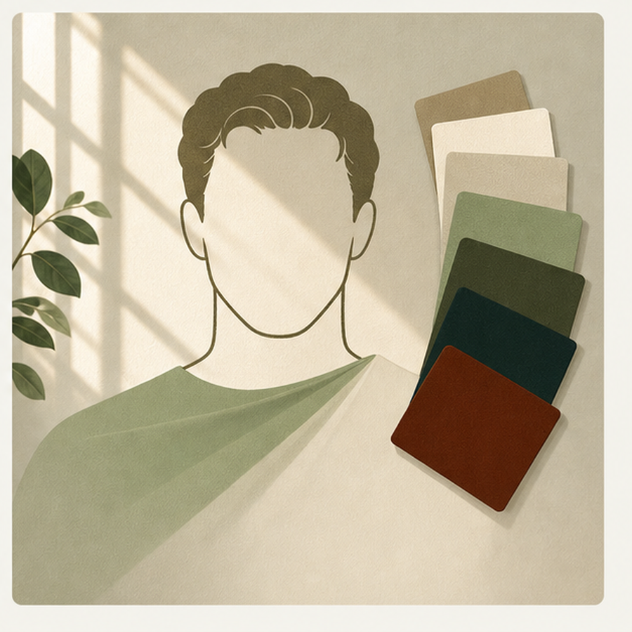 Personal color analysis in LAYR